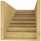 Ekena Millwork 12"W x 24"D x 12"H Wide Landon Rough Cedar Woodgrain TimberThane Corbel, Primed Tan CORUR12X24X12LANRCPR - alternate 5